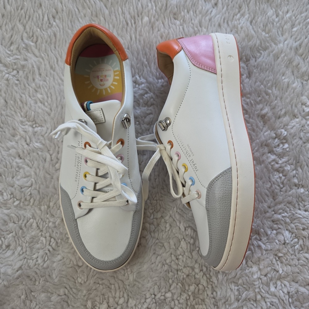 Royal Albartross x Mia's Miracles Golf Shoes Women's 8 US Handmade Rainbow